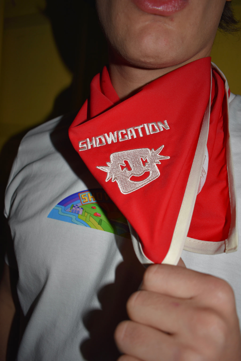 Embroidered Camp Team Bandana