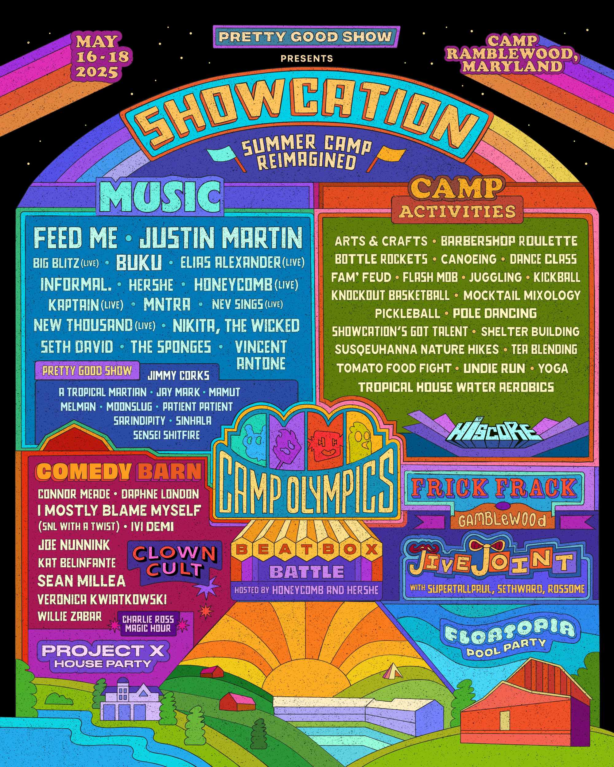 Lineup 2025 Poster
