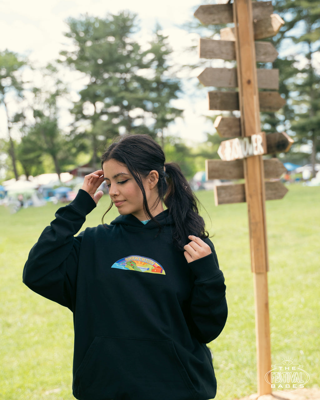 Black Hooded Sweatshirts (RUNNING LOW!)